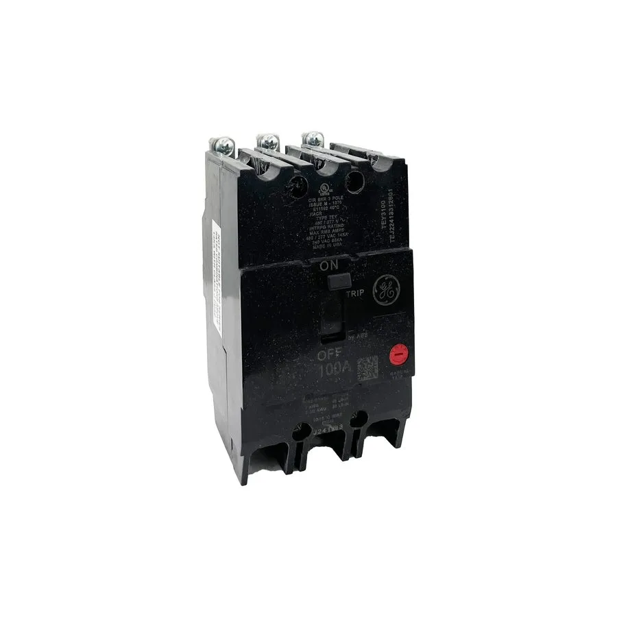 Автоматический выключатель GE General Electric 100A Circuit Breaker, 3-Pole, 480