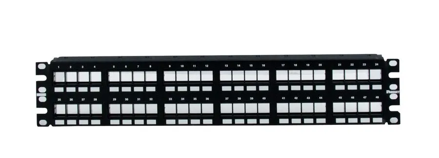 Патч-панель Panduit NKPP48FMY Modular Patch Panel 48 Port 2U