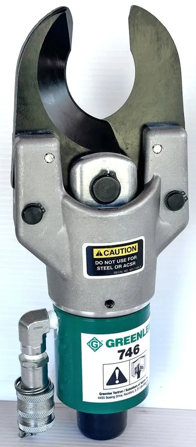 Кабель GREENLEE 750H767 HYDRAULIC CABLE CUTTER + HAND PUMP (746 RAM)