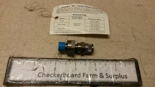 Клапан Swagelok SS-4P-4M 316 Stainless Steel Purge Valve FNSP
