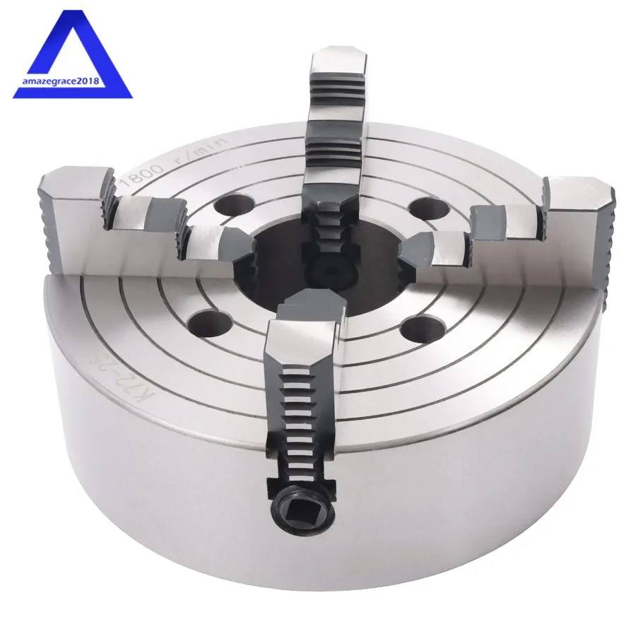 Режущий инструмент LABLT 10" K72-250 4-Jaw Lathe Chuck 0.6-9.84in Clamping Range — фото лота 2