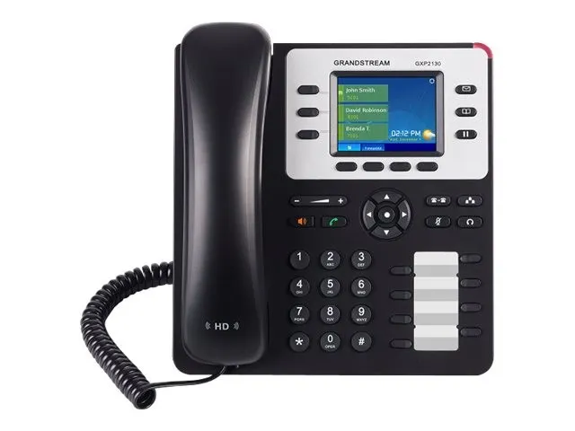 Grandstream GXP2130 High-End IP Phone 3 SIP Accounts 3 Lines Phone Voip Voice