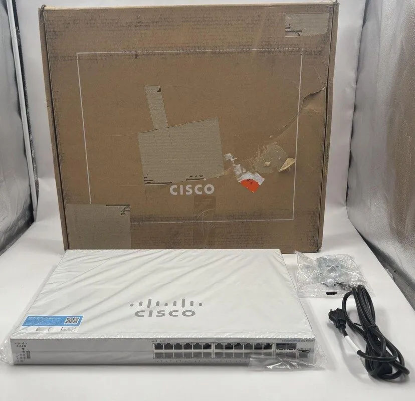 Коммутатор CISCO WHITE 350 SERIES CBS350-24XT 24-PORT NETWORK SWITCH
