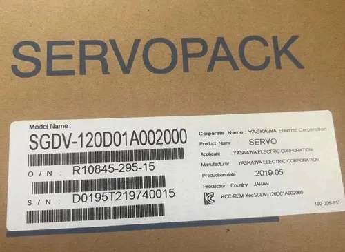Сервопривод Yaskawa SGDV-120D01A002000 Servo Drive