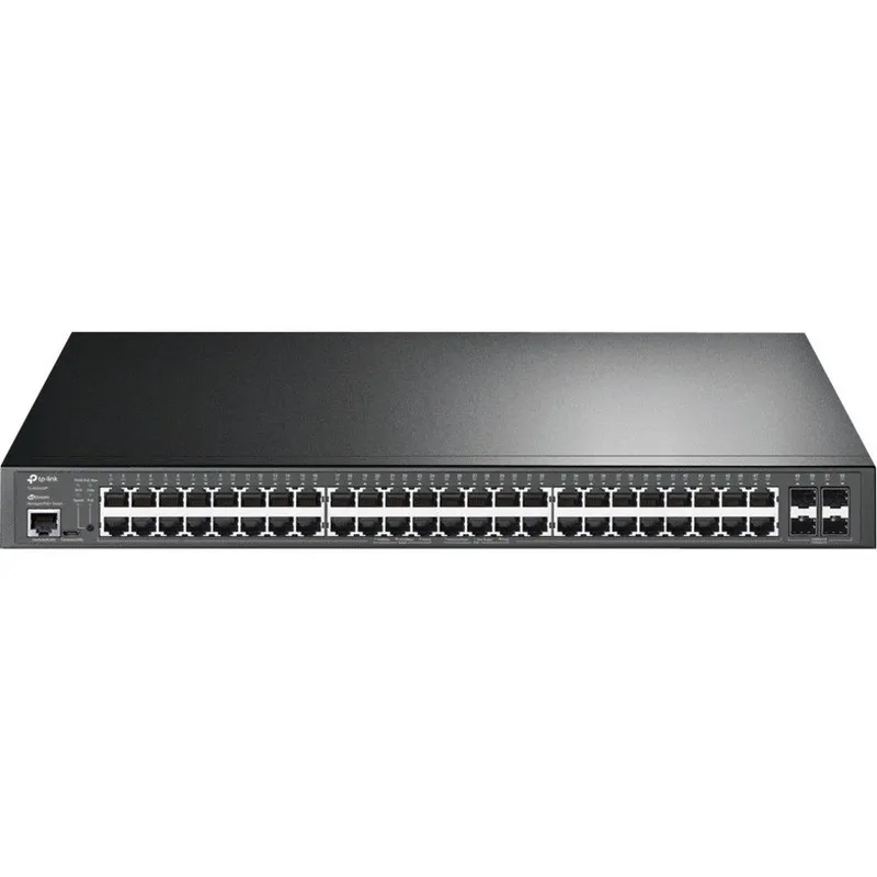 Коммутатор TP-Link TL-SG3452P JetStream 52-Port Gigabit L2+ Managed Switch 48-Po