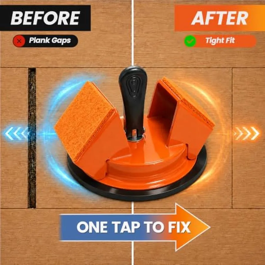 Ремкомплект Floor Gap Fixer Tool Double 45° Suction Cup Flooring Repair Kit Pro — фото лота 1