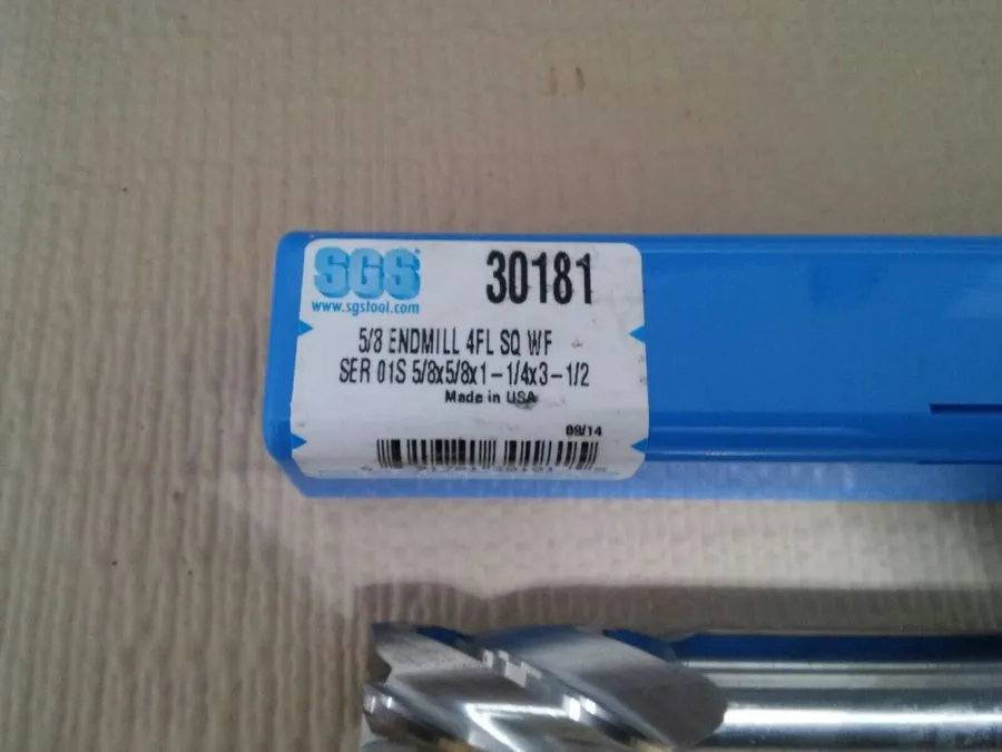 Режущий инструмент MORSE USA 3/8" X 13/16" LOC X 2 1/2" OAL4FL. SQ. END C.C. CAR