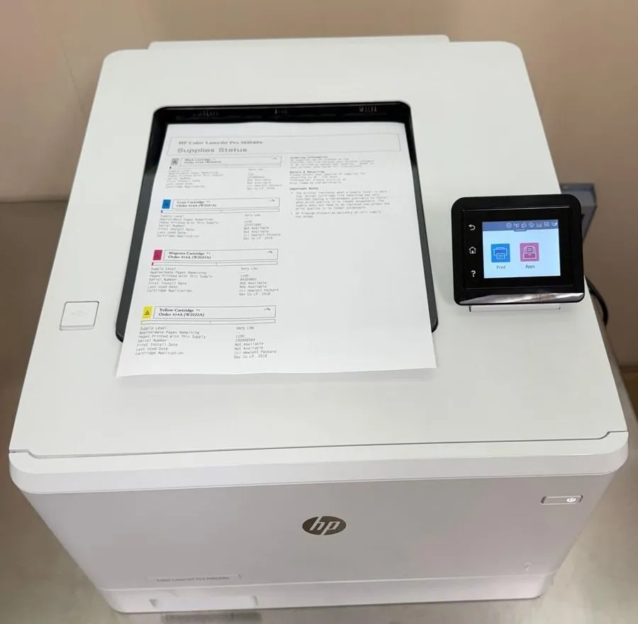 Лазерный принтер HP Color LaserJet Pro M454dw Wireless Color Laser Printer 514 P