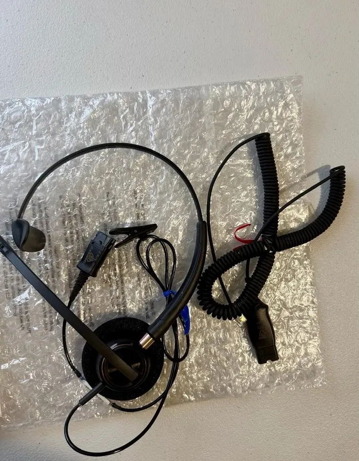 Plantronics HW510 Headset Poly Corded Monaural Headset