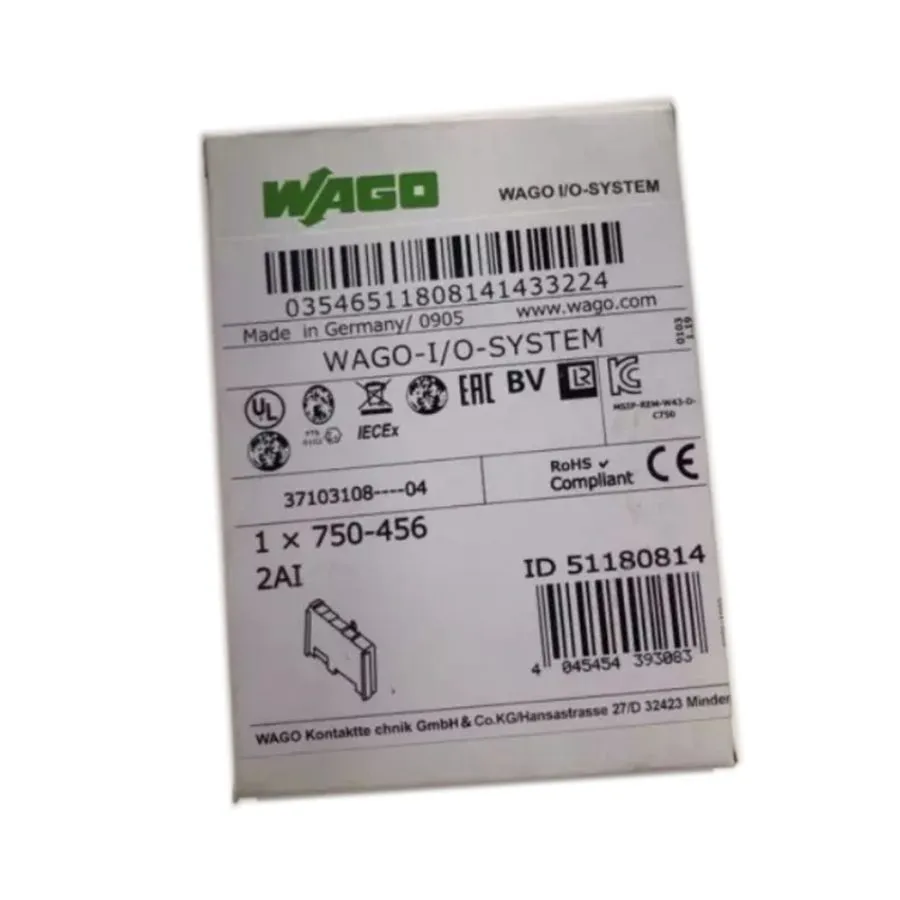ПЛК WAGO 750-456 Analog Input PLC Module 750 456