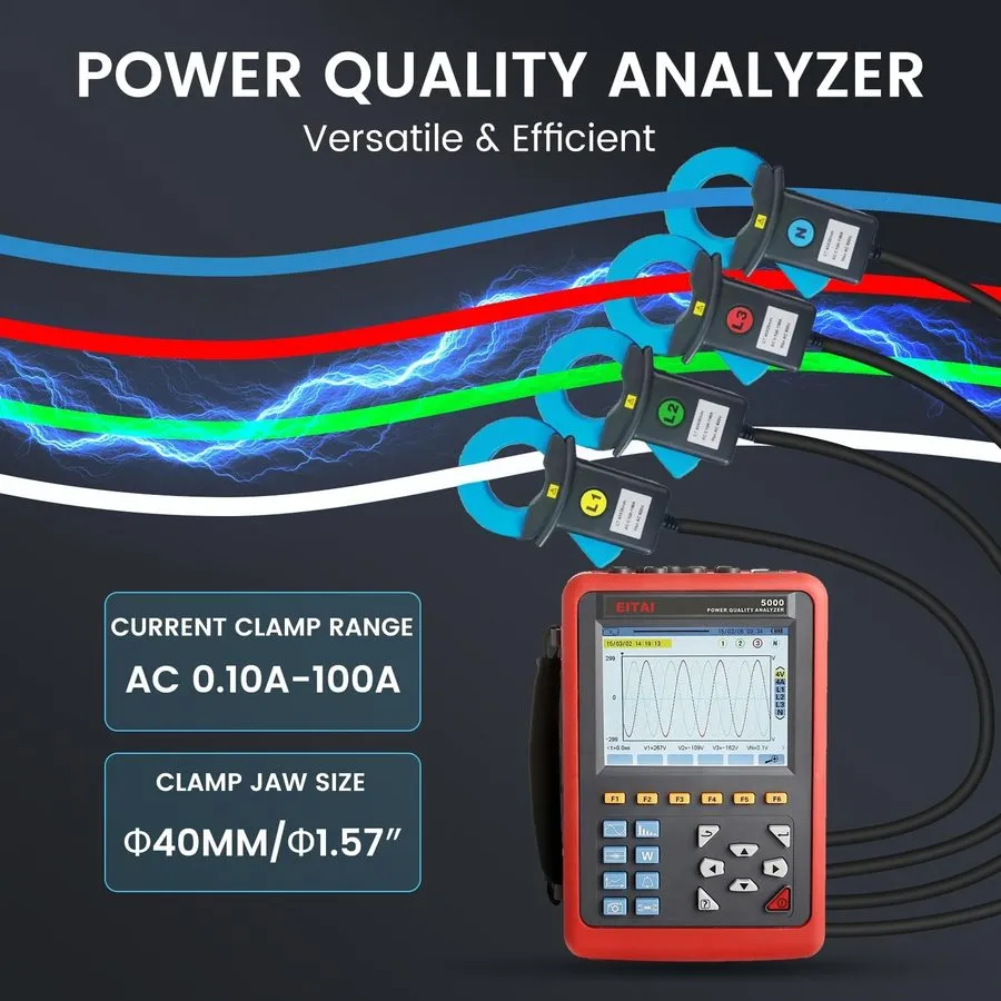 Анализатор EITAI5000-040B 3-Phase Power Quality Analyzer, Manufacturer Direct Sa — фото лота 1
