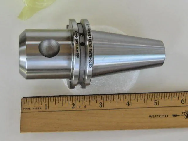Режущий инструмент CAT40 HPI PIONEER 3/4'' END MILL HOLDER CAT40-EM075-0250 LOC6 — фото лота 2