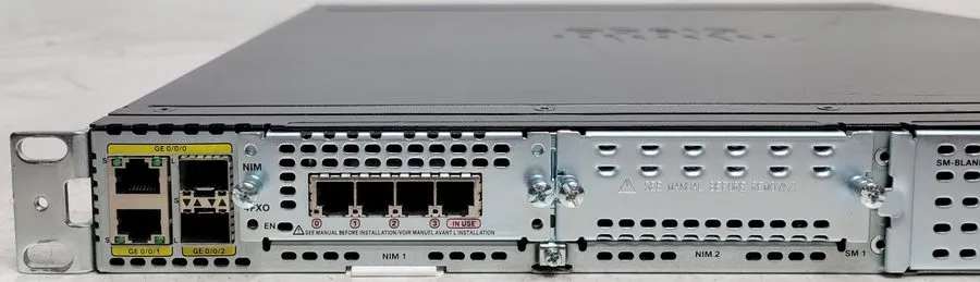 Маршрутизатор Cisco 4300 Series Integrated Service Router 1x NIM-4FXO IOS-XE 17.