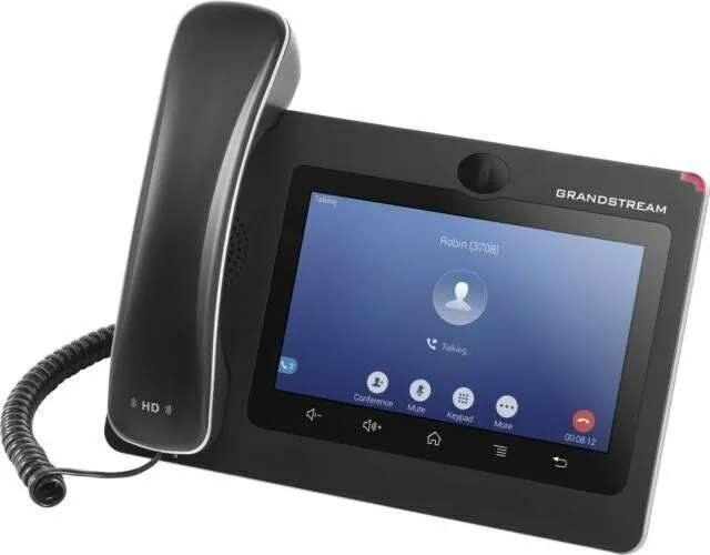 Grandstream GXV3370 IP Phone Corded Corded/Cordless Bluetooth, Wi-Fi