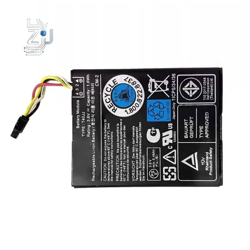 Контроллер 3.7V 500mAh Replacement Battery для Dell Perc H710 RAID Controller T4