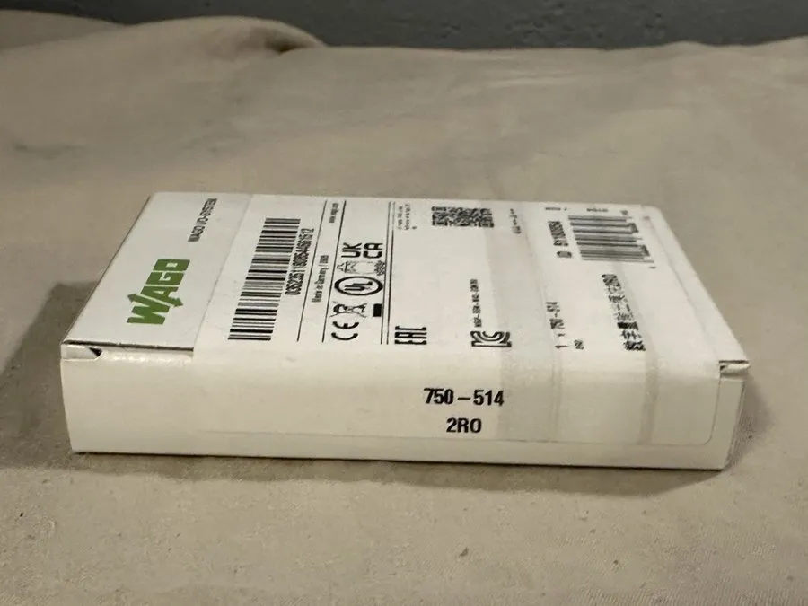 ПЛК WAGO 750-514 2DO 125VAC PLC MODULE — фото лота 1