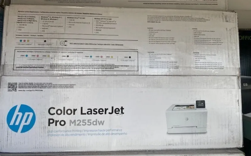 Лазерный принтер HP LaserJet Pro M255dw Wireless Laser Printer 206X Parts Or Rep