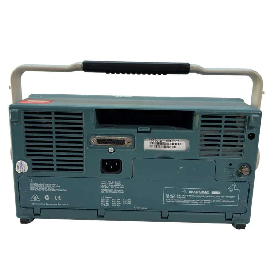 Осциллограф Tektronix TDS3012 2 CH Digital Phospor Oscilloscope 100 MHz, 1.25 GS — фото лота 1