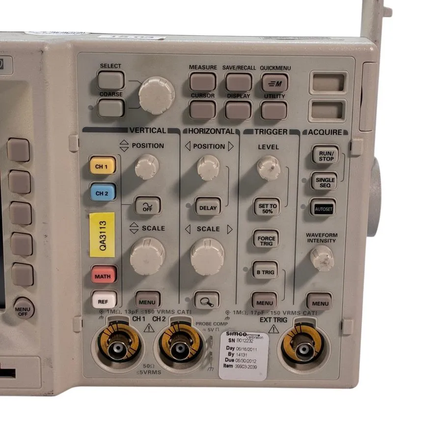Осциллограф Tektronix TDS3012 2 CH Digital Phospor Oscilloscope 100 MHz, 1.25 GS — фото лота 2