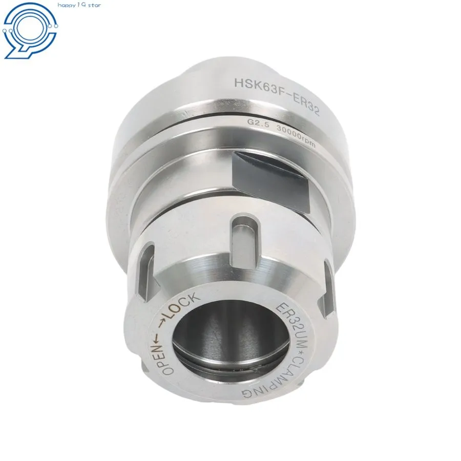 Режущий инструмент Short Style HSK63F ER32 Collet Chuck G2.5 24k RPM Tool Holder — фото лота 2