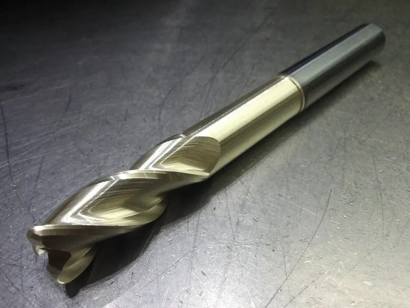 Режущий инструмент GWS 1/2" 3 Flute Carbide CR Endmill 1/2" Shank .02" R 3505003