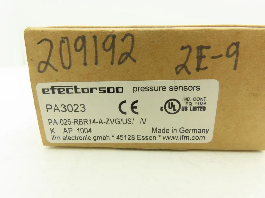 Датчик давления IFM PA3023 pressure transmitter PA-025-RBR14-A-ZVG/US/ /V