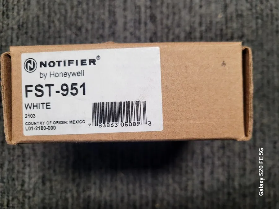 Датчик NOTIFIER FST-951 INTELLIGENT ADDRESSABLE HEAT DETECTOR