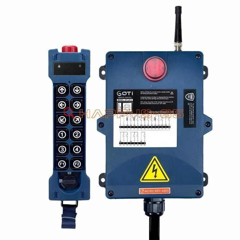 Таль GOTi GT-LS12 12 Key Industrial Wireless Hoist Lift Crane Remote Control AC/