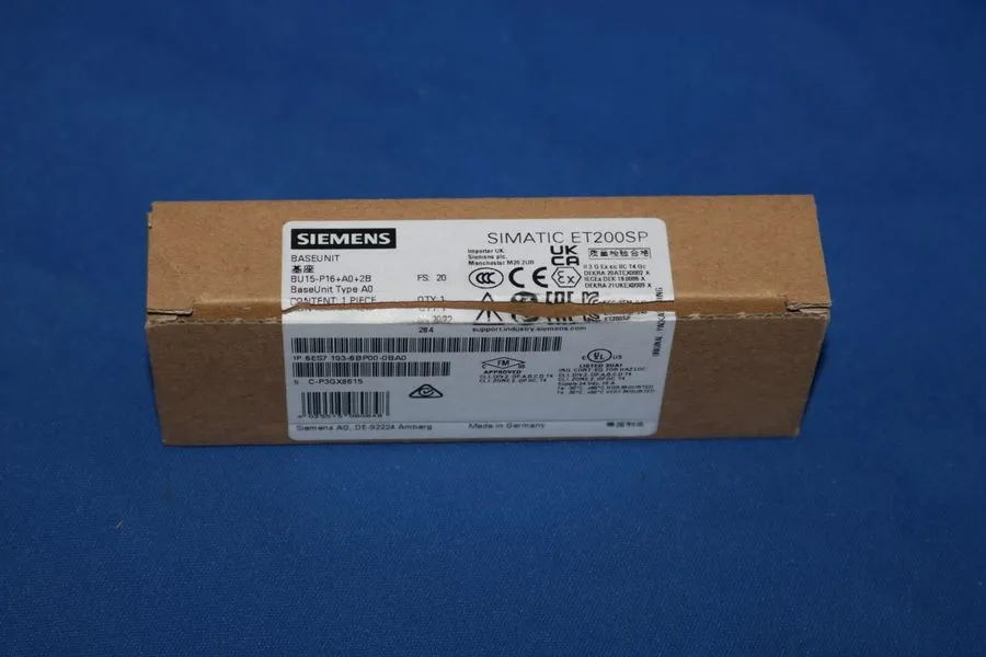 Модуль ввода-вывода Siemens 6ES7193-6BP00-0BA0 SIMATIC ET 200SP, Base Unit BU15-