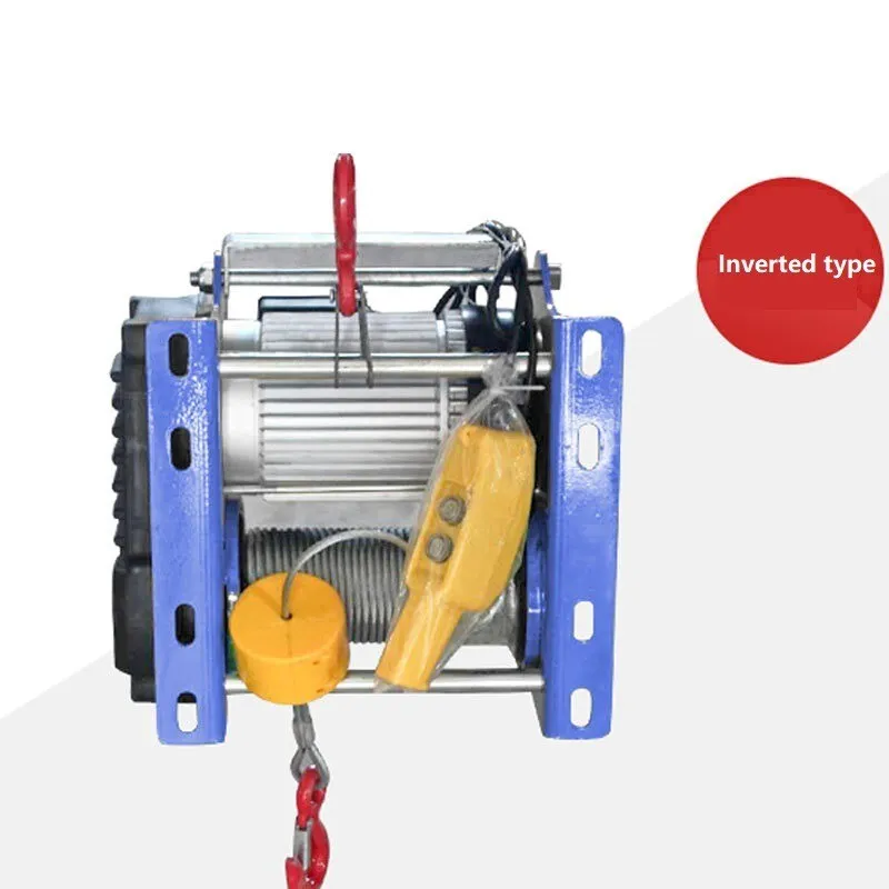 Таль Electric Winch 800kg/600kg Electric Hoist 30M Steel Wire Rope Windlass Wind — фото лота 2