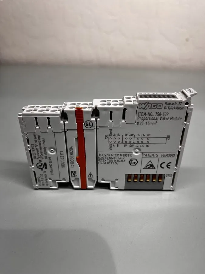 Клапан WAGO 750-632 Proportional Valve Module
