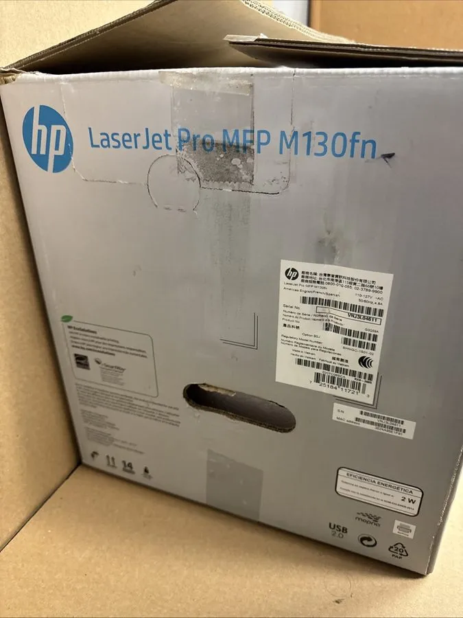 Лазерный принтер HP LaserJet Pro M130fn All-in-One Laser Printer G3Q59A#BGJ (24F