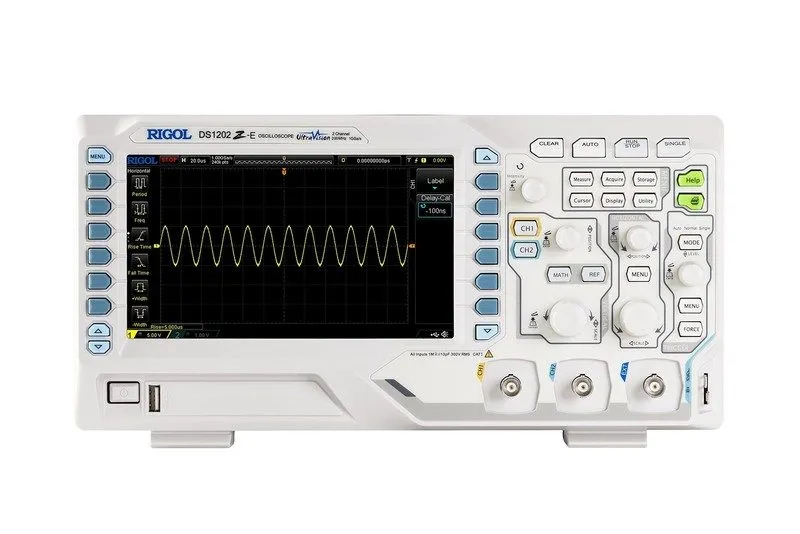 Осциллограф Rigol DS1202Z-E Digital Oscilloscope (2 Channel, 200 MHz, 1 GSa/s)