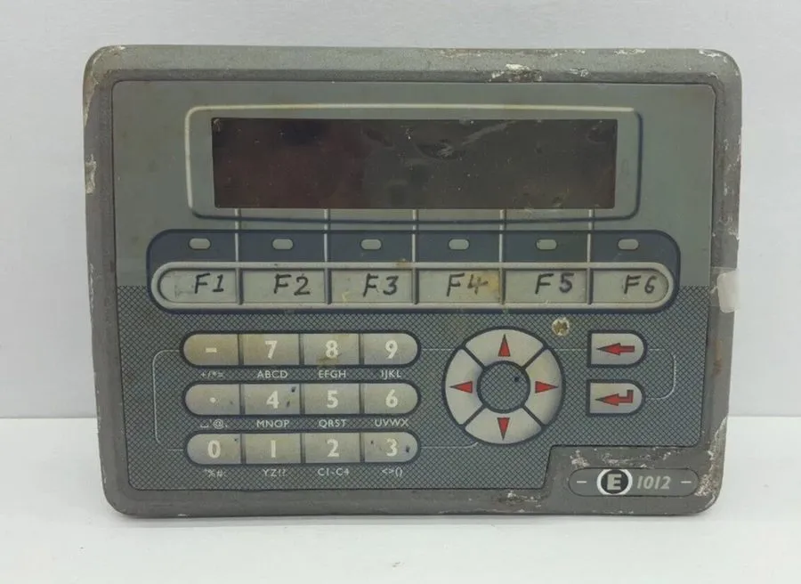 Панель оператора MITSUBISHI ELECTRIC E1012 HMI OPERATOR PANEL 06870 24VDC 0.1A