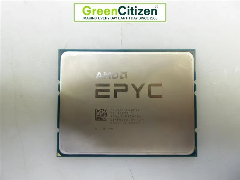Процессор AMD EPYC 7351 Socket SP3 CPU Processor PS7351BEVGPAF 2.40GHz 16-Core 6