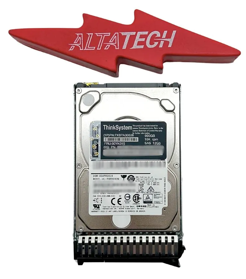 Жёсткий диск LENOVO / IBM 7XB7A00026 00YK015 900GB 2.5" 10K 12G SAS HDD Hard Dri