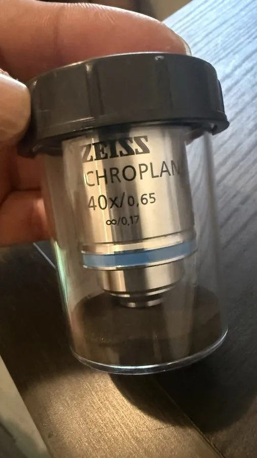 Объектив микроскопа ZEISS N-Achroplan 40x/0.65 Microscope Objective Lens M27 420 — фото лота 2
