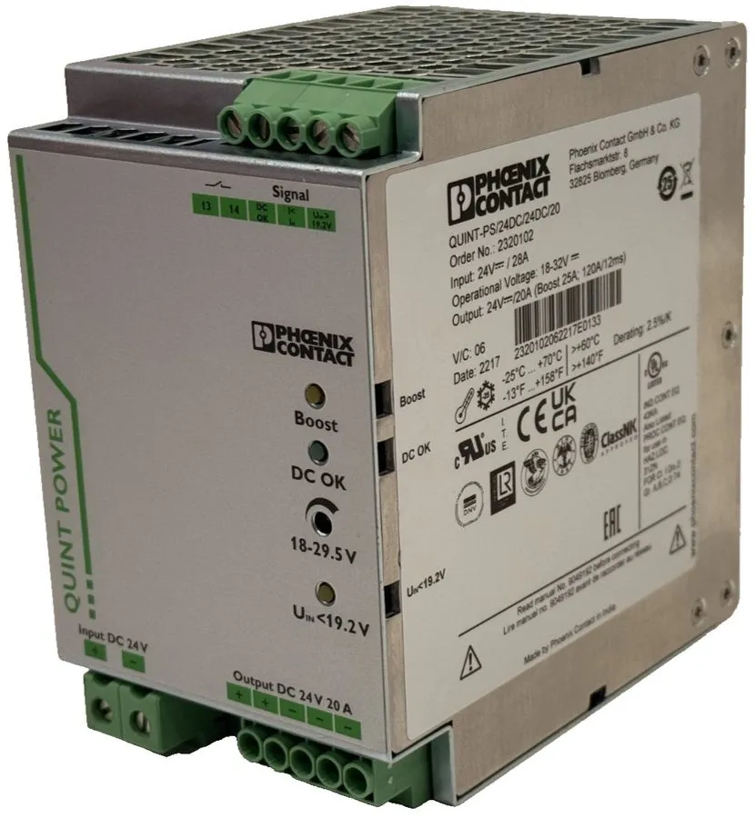Блок питания Phoenix Contact 2320102 Power Supply QUINT-PS/24DC/24DC/20