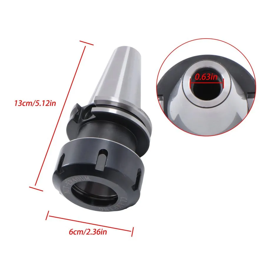 Режущий инструмент Collet Chuck CAT40-ER40 2.76" GAGE Length Tool Holders 0.0001