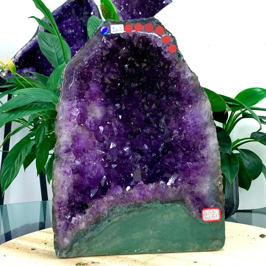 Лабораторный прибор 22.66LB TOP Natural Uruguay Amethyst geode quartz crystal co
