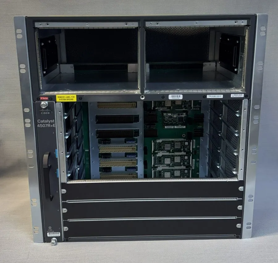 Коммутатор Cisco Catalyst 4507R Redundant Supervisor Chassis WS-C4500 Series — фото лота 1