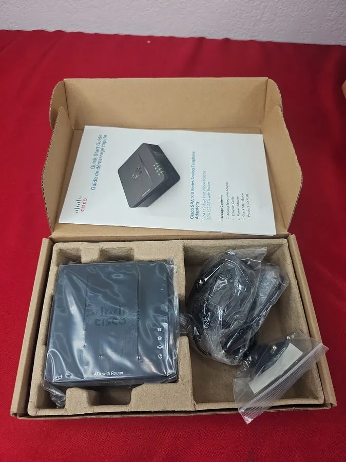 VoIP-шлюз Cisco SPA122 ATA SIP V05 ATA with router