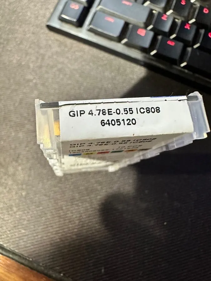Режущий инструмент ISCAR GIP 4.78E-0.55 IC354 GROOVING INSERT