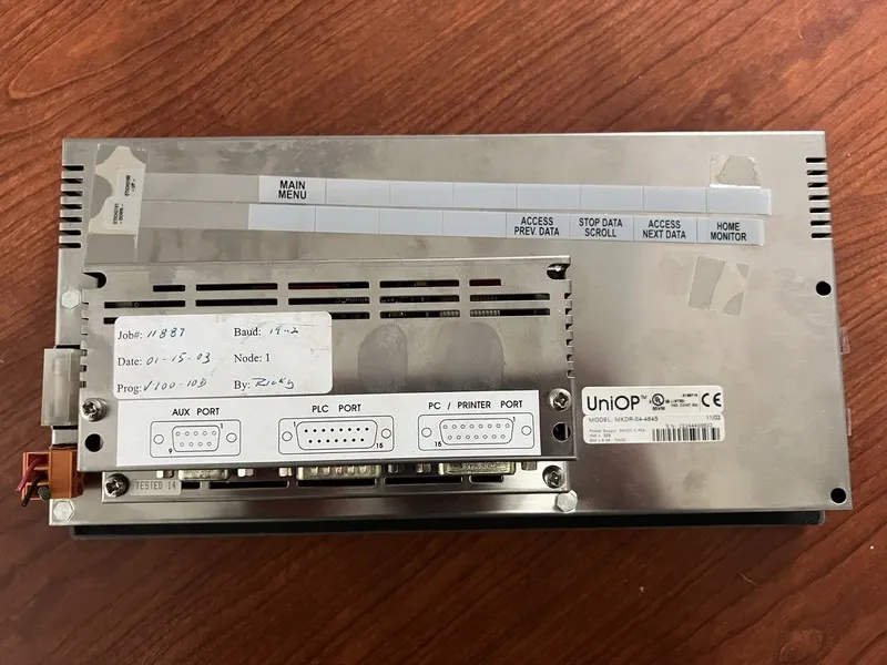 Панель оператора UniOP MKDR-04-4645 HMI Operator Interface Panel Flowtronex PSI