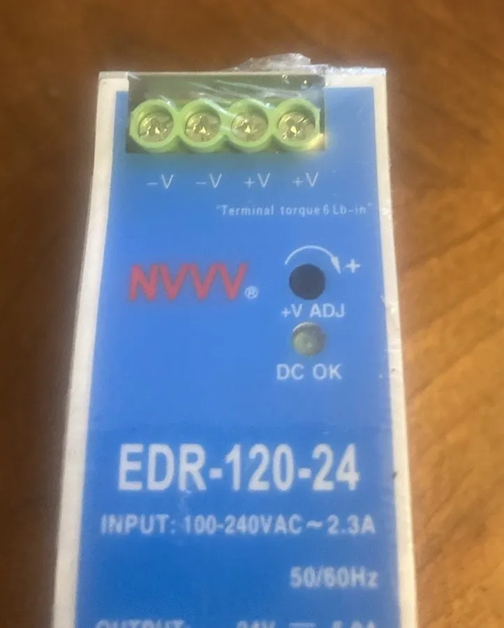 IIoT-устройство EDR-120-24 120W 24VDC 5Amp Industrial DIN Rail Power Supplies 24