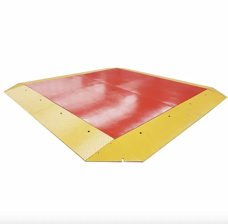 Весы OP-960 Pancake Floor Scale 4' x 4' Pallet Scale 1,000 lb Ramps 360 Degrees — фото лота 1