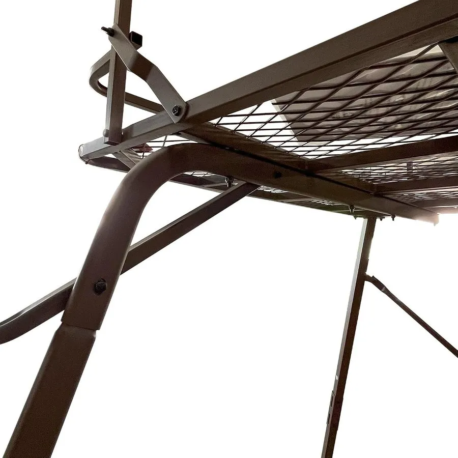 Видеооборудование 6 Foot Tripod Hunting Tower Blind 2-Person Stand Elevated 4' x — фото лота 2