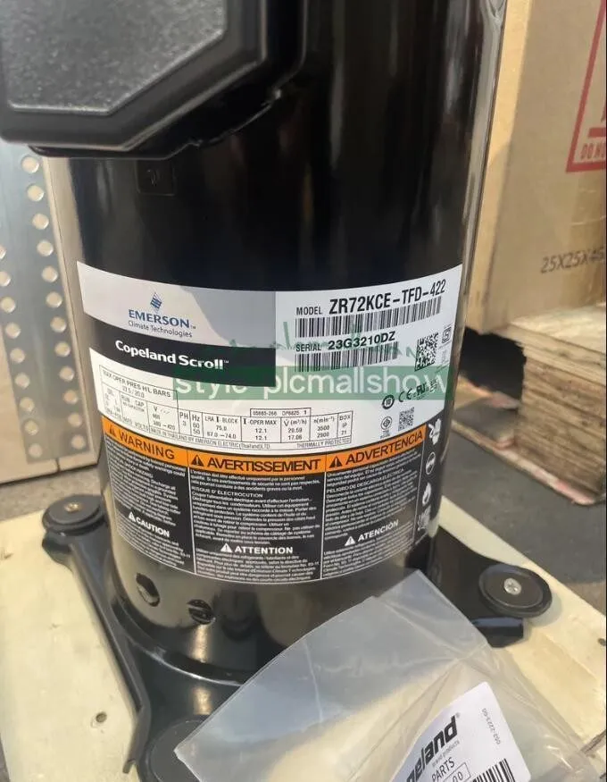 Компрессор EMERSON Copeland Compressor ZR72KCE-TFD-422