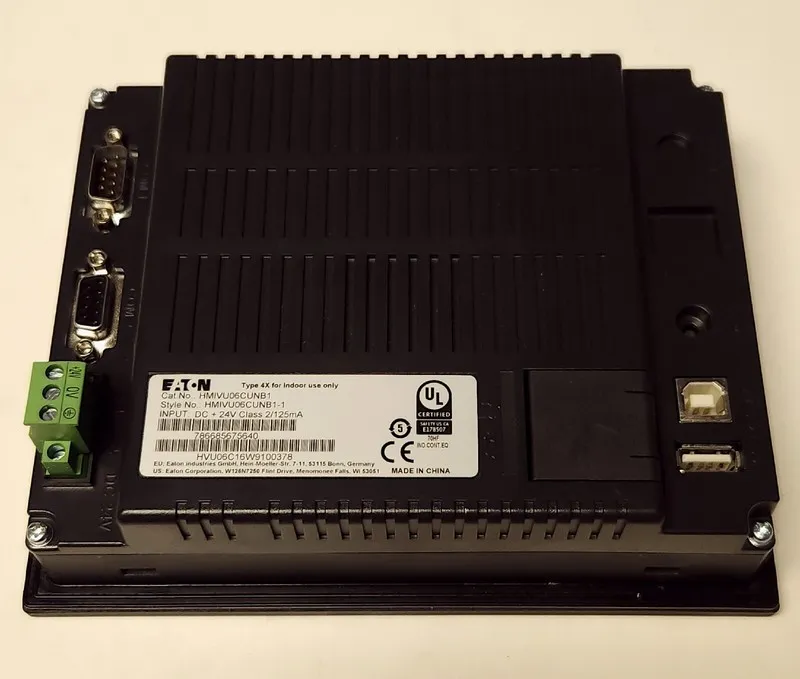Панель оператора EATON HMIVU06CUNB1 Type 4X HMI VU Series 6" Touch Screen Operat