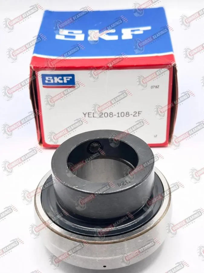 Подшипник SKF YEL208-108-2F Insert Ball Bearing 1-1/2" ID G1108 KRR B 38.1x80x56 — фото лота 2